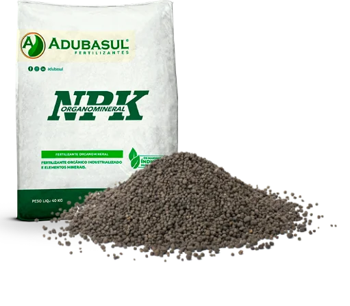 Fertilizante NPK Organomineral