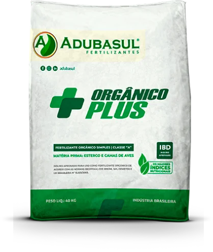Fertilizante ORGÂNICO PLUS